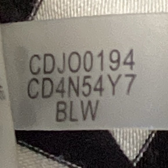 Calvin Klein Black and White Striped Stretch Jersey Maxi Dress, Size 4 - Picture 13 of 13